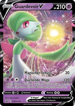 Pokémon-Karte Guardevoir V SWSH105