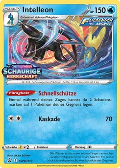 Pokémon-Karte Intelleon SWSH113