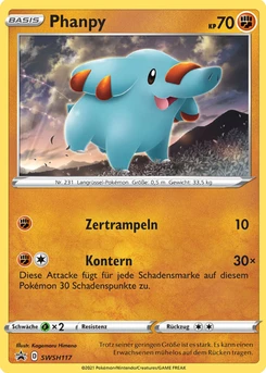 Pokémon-Karte Phanpy SWSH117