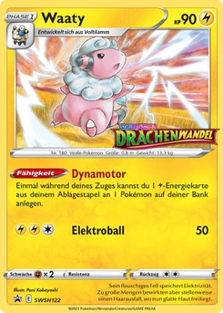 Pokémon-Karte Waaty SWSH122