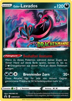 Pokémon-Karte Galar-Lavados SWSH125