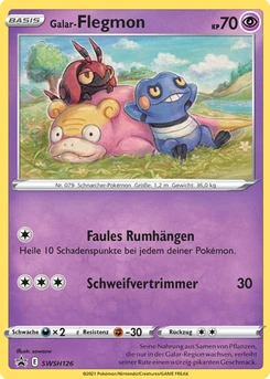 Pokémon-Karte Galar-Flegmon SWSH126