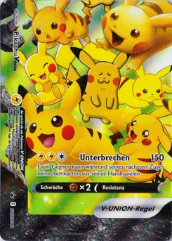 Pokémon-Karte Pikachu V-UNION SWSH141