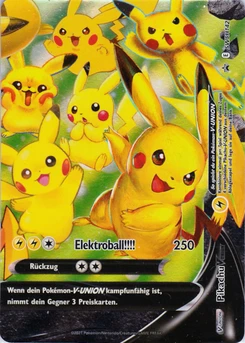Pokémon-Karte Pikachu V-UNION SWSH142