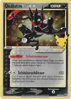 Pokémon-Karte Quajutsu ☆ SWSH144