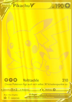 Pokémon-Karte Pikachu V SWSH145
