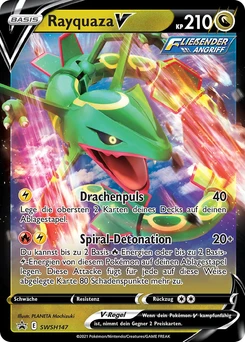 Pokémon-Karte Rayquaza V SWSH147