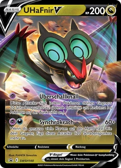 Pokémon-Karte UHaFnir V SWSH148