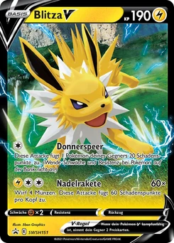Pokémon-Karte Blitza V SWSH151