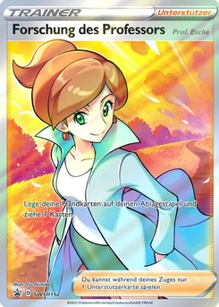 Pokémon-Karte Forschung des Professors SWSH152