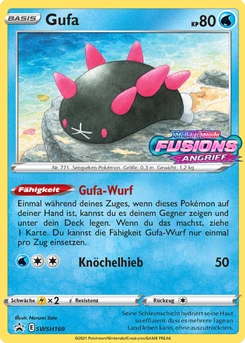 Pokémon-Karte Gufa SWSH169