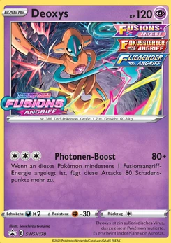 Pokémon-Karte Deoxys SWSH170