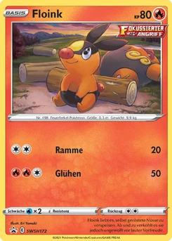 Pokémon-Karte Floink SWSH172