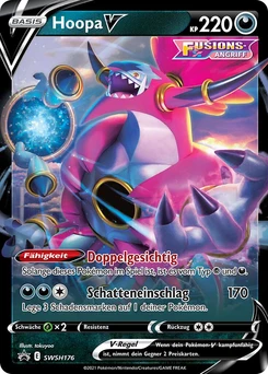 Pokémon-Karte Hoopa V SWSH176