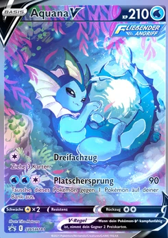 Pokémon-Karte Aquana V SWSH181