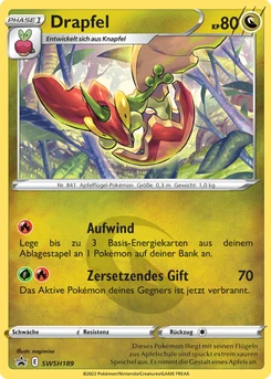 Pokémon-Karte Drapfel SWSH189