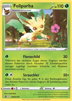 Pokémon-Karte Folipurba SWSH191