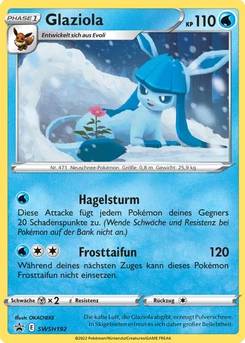 Pokémon-Karte Glaziola SWSH192