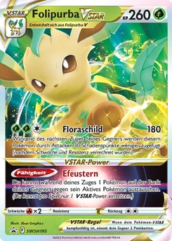 Pokémon-Karte Folipurba VSTAR SWSH195