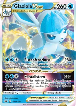 Pokémon-Karte Glaziola VSTAR SWSH197