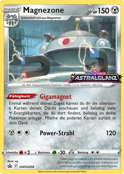 Pokémon-Karte Magnezone SWSH208