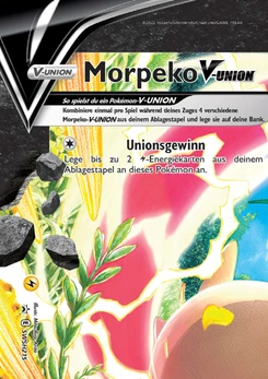 Pokémon-Karte Morpeko V-UNION SWSH215