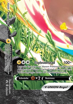 Pokémon-Karte Morpeko V-UNION SWSH217
