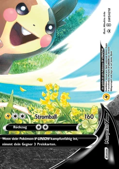 Pokémon-Karte Morpeko V-UNION SWSH218