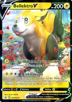Pokémon-Karte Bellektro V SWSH219