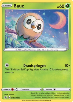 Pokémon-Karte Bauz SWSH220