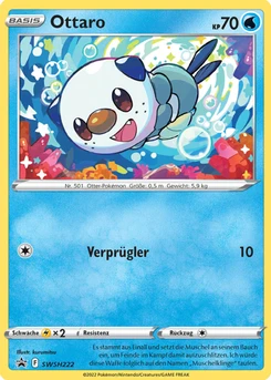 Pokémon-Karte Ottaro SWSH222