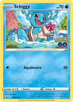 Pokémon-Karte Schiggy SWSH233