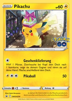 Pokémon-Karte Pikachu SWSH234