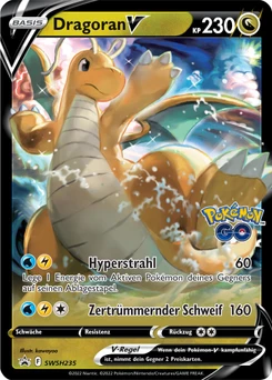 Pokémon-Karte Dragoran V SWSH235