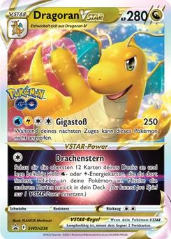 Pokémon-Karte Dragoran VSTAR SWSH236