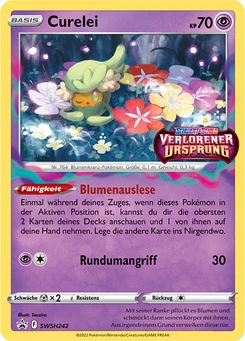 Pokémon-Karte Curelei SWSH242