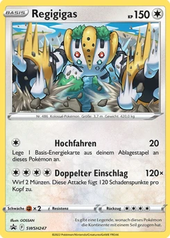 Pokémon-Karte Regigigas SWSH247