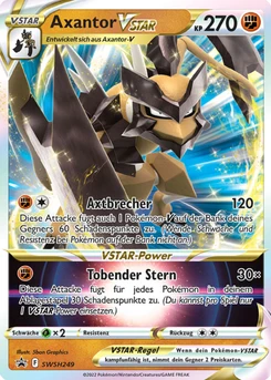 Pokémon-Karte Axantor VSTAR SWSH249