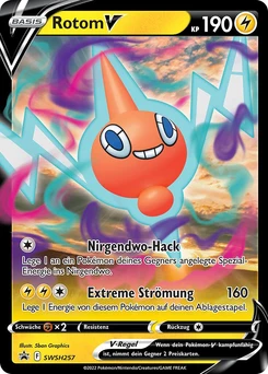Pokémon-Karte Rotom V SWSH257
