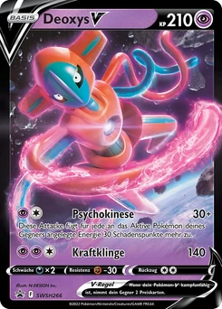 Pokémon-Karte Deoxys V SWSH266