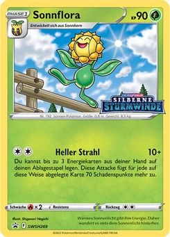 Pokémon-Karte Sonnflora SWSH269
