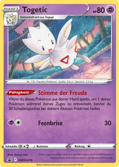 Pokémon-Karte Togetic SWSH276