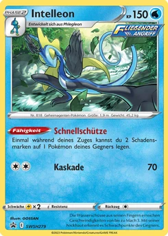 Pokémon-Karte Intelleon SWSH279