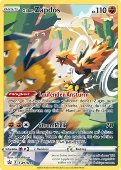 Pokémon-Karte Galar-Zapdos SWSH283