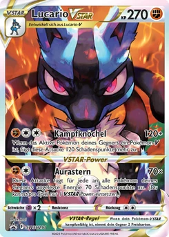 Pokémon-Karte Lucario VSTAR SWSH291