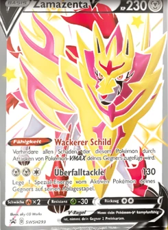 Pokémon-Karte Zamazenta V SWSH293
