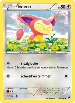 Pokémon-Karte Eneco 104/146