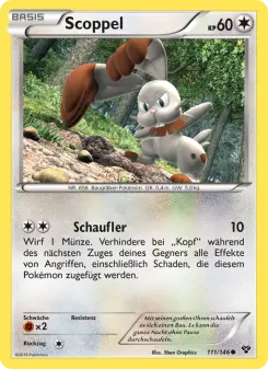 Pokémon-Karte Scoppel 111/146