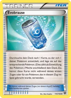 Pokémon-Karte Evobrause 116/146