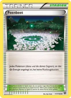 Pokémon-Karte Feenbeet 117/146